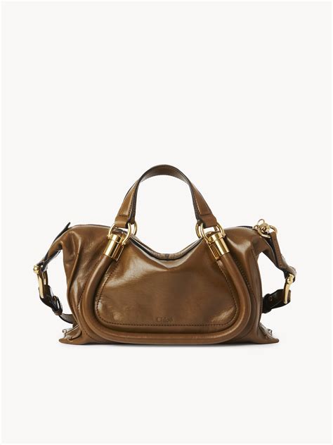 chloe paraty small dimensions|Small Paraty 24 bag in shiny leather .